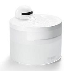 Hiigge 雪頂寵物智能飲水機 PI3501, 2.3L大容量, 智能感應出水, 雪域白, 1台