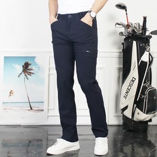 MINEFLOW 男士夏季魔術腰帶尼龍拉鍊長褲 3W103