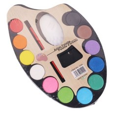 Hataesmall 簡約顏料調色盤 大尺寸 粉末 27.5 x 19.5 cm, 1個, 12格