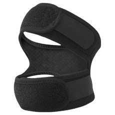 Balhappy 減震矽膠護膝 雙條紋 黑色, 1個