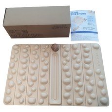 AnotherLab 木球足部指壓墊, 沙色, 1個