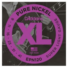 다다리오 일렉기타 스트링 EPN120, 1개