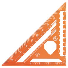 Klein Tools 鋁製雷射刻印精密三角尺 178mm 9357SSQ, 1個, 單一顏色