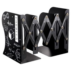 이롭상회 정리정돈 북엔드 가림막있음, 공식 블랙