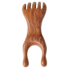 Kelbon 木質頭皮足部眼部按摩器 4號, 混合色, 1個