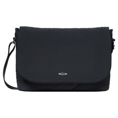 saintpain 水洗尼龍郵差包, 黑色, 1個