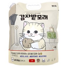 펫인칭 고양이 벤토나이트 감자밭모래, 6kg, 1개, 무향
