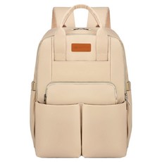 River Fox 嬰幼兒大容量尿布後揹包, 米色