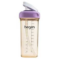 헤겐 유아용 V3 PPSU 빨대컵, 330ml, 1개, 퍼플