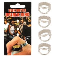 Stupid BABO 開瓶器戒指開瓶器, 單一顏色, 4個