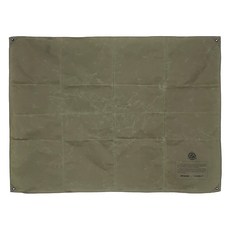 ZENHEO 經典油蠟地墊, 綠色