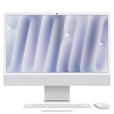 Apple iMac 奈米紋理玻璃 24吋 M4 10核心CPU/10核心GPU 原廠保固, 16GB, MD3H4TA/A, 256GB, MAC OS, 銀色