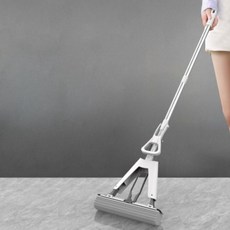 THE ZAKKA 基本款吸水紙漿拖把 + 灰色拖布3件組, 1套