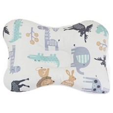 J-UNI 嬰幼兒用純棉定型枕, 熱帶草原, 1個