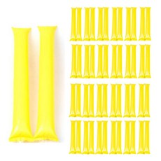 BABO 應援用拍拍加油棒氣球, 50個, 黃色