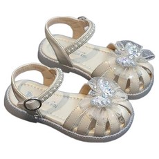 KIZTREE 女童蝴蝶結寶石公主涼鞋 SZ-480