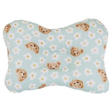 J-UNI 嬰幼兒人造絲塑形枕, Kiki薄荷, 1個