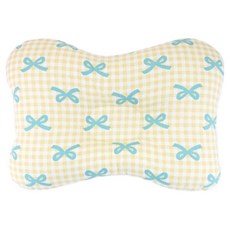 J-UNI 嬰幼兒用純棉定型枕, 博尼黃, 1個