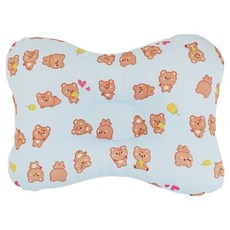 J-UNI 嬰幼兒人造絲塑形枕, 貝兒, 1個