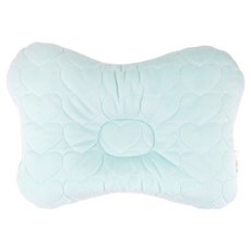 J-UNI 嬰幼兒用極細纖維定型枕, 1個, Loving You 薄荷