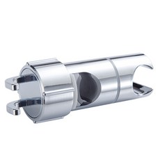 樂居家 免拆卸可安裝 蓮蓬頭滑桿底座 附掛勾 78g, 單一顏色