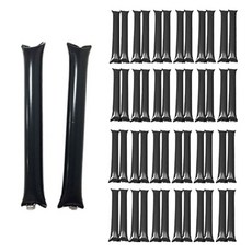 비에이비오 응원용 팡팡 막대풍선, 블랙, 50개