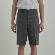 INDIAN 男款彈性格紋高爾夫短褲 MIGDS5M4241