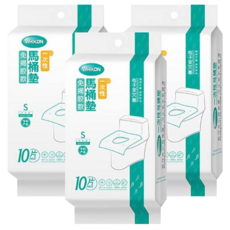 免撕膠加長拋棄式馬桶坐墊紙10件組 標準款 3包, 藍色
