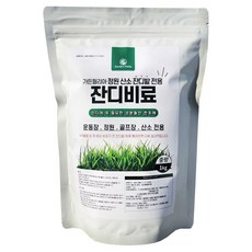 가든필리아 정원 산소 잔디밭 한국잔디 들잔디 전용 잔디비료, 1kg, 1개