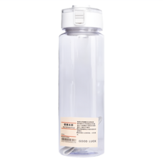 Reddot 紅點生活 無印風便攜茶隔彈蓋水壺, 白色, 800ml, 1個