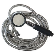 콤마드림 샤워기세트 4M, 1개, 실버블랙