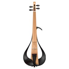 YAMAHA 山葉音樂 專業電子小提琴 4弦, 1個, 原木與黑色, YEV104PRO NBL