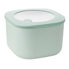 第三代冷熱微波便當保鮮盒 L, 綠色, 1個