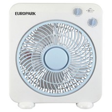 유로파크 슬림형 전망회전 3단풍속 30cm 60분타이머 박스팬, Eu-12B