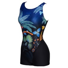 TORNADO SPORTS 女性水中有氧運動連身泳衣 PQ3721