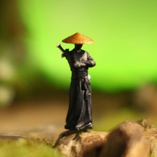 미미네아쿠아 테라리움 무협 피규어 서 있는 무사, 10개