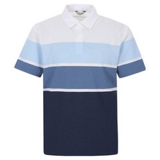 트레몰로 남성용 배색 패턴 카라 티셔츠 AS5M23