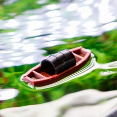 미미네아쿠아 부상식 물에 뜨는 배모양 장식품, 3개