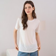 FOREVER 21 女款嫘縈涼感網眼內搭短袖T恤