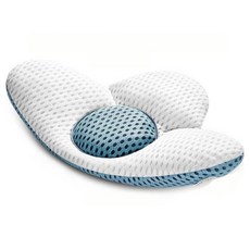 3D可調蕎麥殼減壓護腰枕, 混合顏色