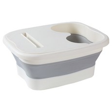 Limit折疊式蓋型足浴器 40*32*17cm, 白色, 1個