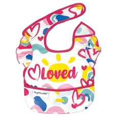 타이니트윙클 방수 턱받이, 러브, 1개입, 1개