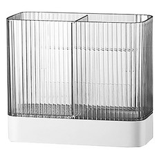 Reddot 紅點生活 輕奢免釘鑽壁掛筷匙架, 輕奢白, 1個