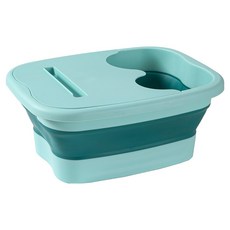 Limit折疊式蓋型足浴器 40*32*17cm, 綠色, 1個