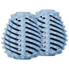 ecoeGG 乾衣機專用環保柔衣蛋, 粉藍柔軟舒棉, 1盒