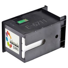 inkmade Epson T671100 相容維護箱, 1個, 混合顏色