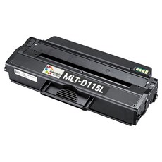 inkmade 三星 MLT-D115L 大容量相容碳粉匣, 黑色, 1個