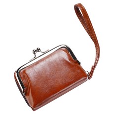 솔솔담다 편리한 다용도 11칸 명함지갑, 브라운