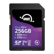 OWC Atlas Ultra SD 記憶卡 SDXC UHS-II V90, 256GB, 1個