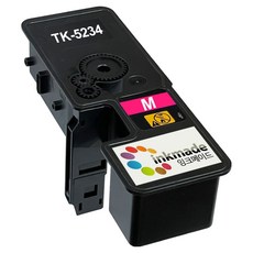 inkmade Kyocera TK-5234KM 相容碳粉匣, 1個, 紅色